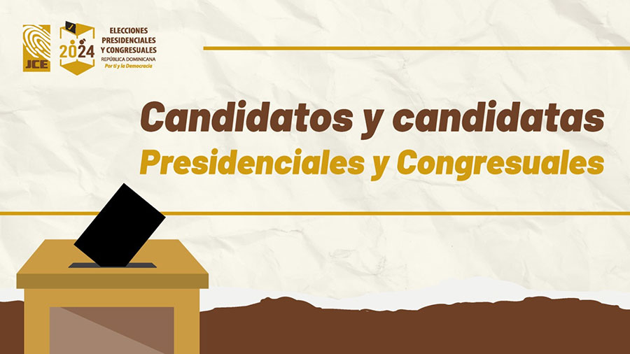 Candidatos y candidatas presidenciales y congresuales