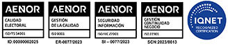Certificaciones ISO.